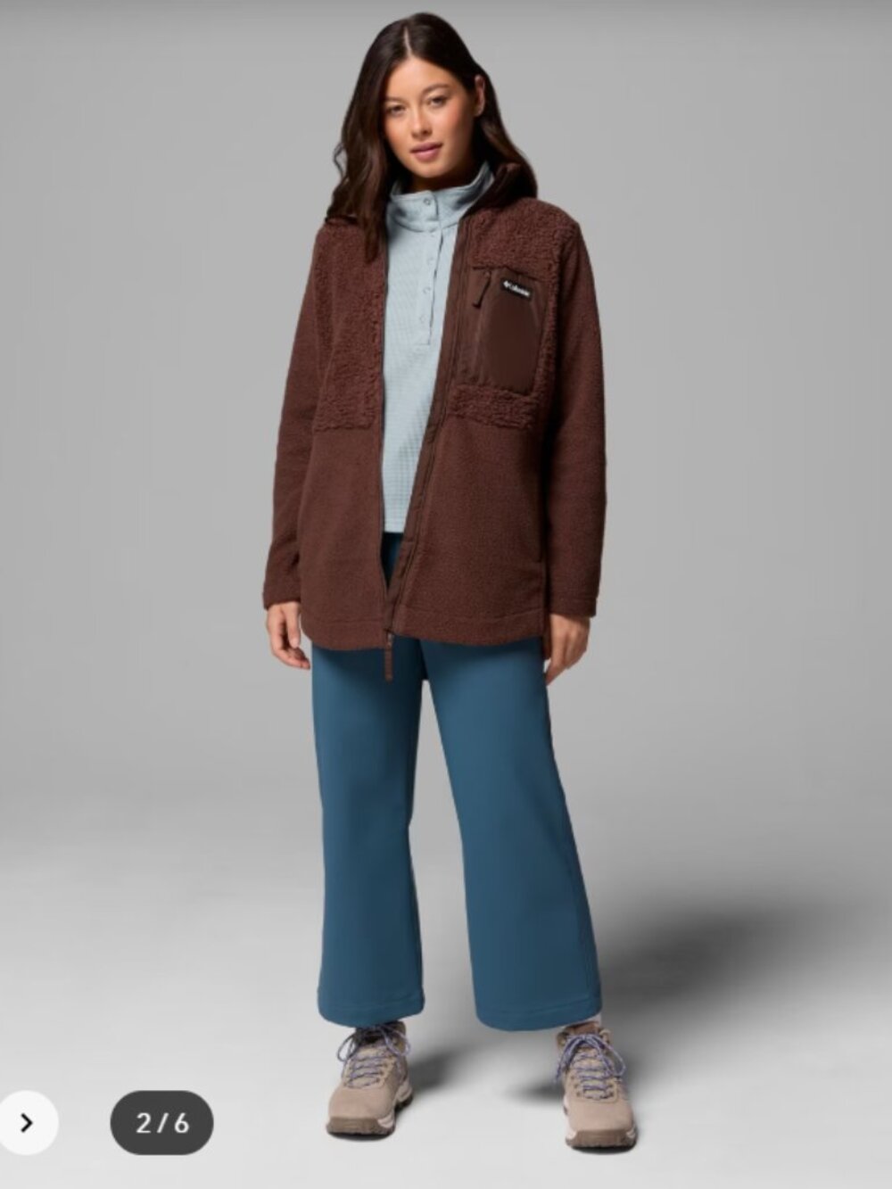 Women's Columbia Lodge™ Sherpa Full Zip Fleece Jacket - NWOT